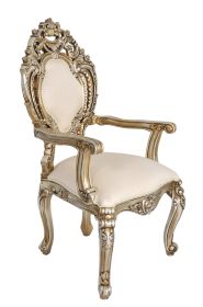 Platine Rococo Dining Arm Chair