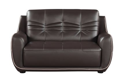 Genuine Leather Loveseat