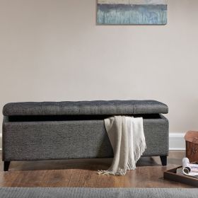 Tufted Top Soft Close Storage Bench