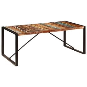 Dining Table 78.7"x39.4"x29.5" Solid Reclaimed Wood