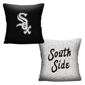 White Sox OFFICIAL "Invert" Woven Pillow