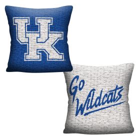 Kentucky OFFICIAL NCAA "Invert" Woven Pillow