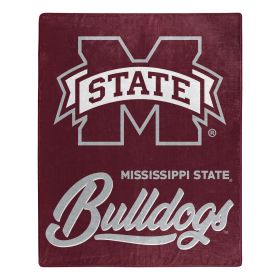 Mississippi State OFFICIAL NCAA "Signature" Raschel Throw Blanket