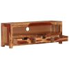 TV Stand 43.3"x11.8"x15.7" Solid Wood Acacia