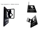 [N] Doorplate Decorative Sign Office Signpost Department Signage Creative Sign