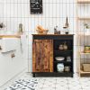 Industrial Storage Cabinet with Sliding Barn Door