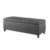 Tufted Top Soft Close Storage Bench