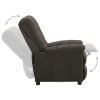 Recliner Taupe Fabric