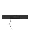 Floating TV Stand Wall Mounted with 20 Color LEDs,63" Modern TV Stand, Floating TV Cabinet Entertainment Center for 55 60 65 Inch TV,Black