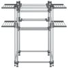 Laundry Drying Rack 42.1"x42.1"x47.2" Aluminum