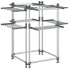 Laundry Drying Rack 42.1"x42.1"x47.2" Aluminum