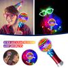 Children's Luminous Magic Ball Toy Stick Led Flash-rotating Light Show Toy Funny Party Flash Ball Novelty Игрушки Для Девочки