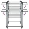 Laundry Drying Rack 42.1"x42.1"x47.2" Aluminum