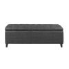 Tufted Top Soft Close Storage Bench