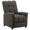 Recliner Taupe Fabric