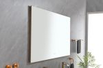 (ONLY FOR PICKUP) 60x 36Inch LED Mirror Bathroom Vanity Mirror with Back Light;  Wall Mount Anti-Fog Memory Large Adjustable Vanity Mirror