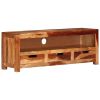 TV Stand 43.3"x11.8"x15.7" Solid Wood Acacia