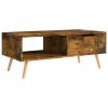 Coffee Table Smoked Oak 39.4"x19.5"x16.9" Engineered Wood