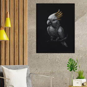 Parrot Art Print (Color: Multi, size: 24Lx16Wx1.25H)