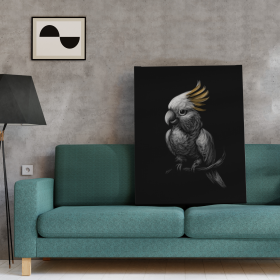 Parrot Art Print (Color: Multi, size: 24Lx18Wx1.5H)