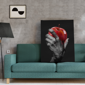 The Apple Art Print (Color: Multi, size: 24Lx18Wx1.5H)