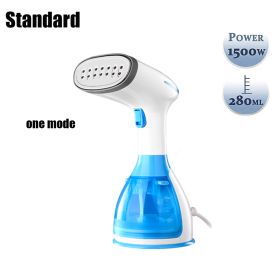 Ironing Steam Iron Handheld Garment Steamer Hand-Held Fabric 1500W Vertical Portable High Quality Home Travelling For Clothes (Ships From: SPAIN, Color: 801-blue)