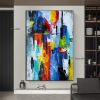 Handmade The Beach Joys Ocean Surfing Art Hand Painted Extra Large Heavy Textured 3D Minimalist Swimming Art Abstract Oil Painting Contemporary Art