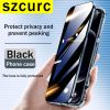 For iPhone 14 Pro max phone Case.iPhone 11 12 Mini 13 New 360¬∞ Full Protection Tempered Magnetic Adsorption Glass cover bag