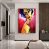 Hand Painted Oil Paintin On Canvas Wall Art Abstract People Classic Living Room Hallway Bedroom Luxurious Decorative Painting