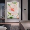 Hand Painted Oil Paintings Flower Painting on Canvas Original Abstract Painting Spring Floral Painting on Canvas Large Textured Colorful Wall Art Mode